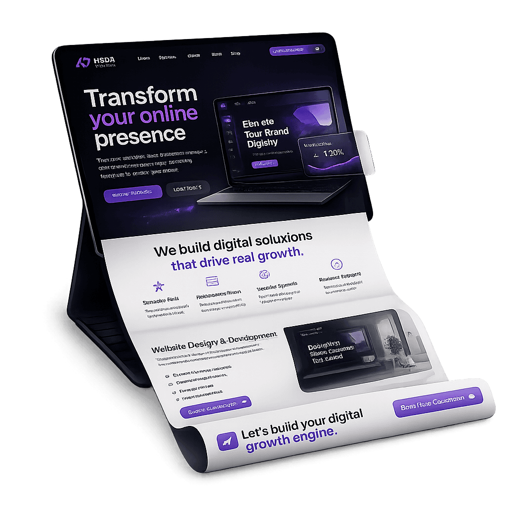HSDA Website Mockup